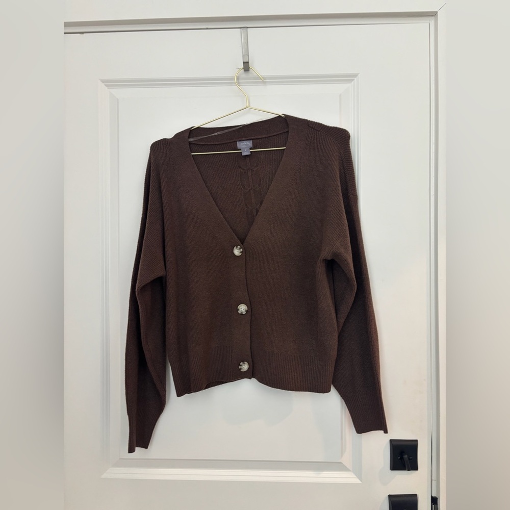 Cable Sweater Cardigan - Picture 2 of 4